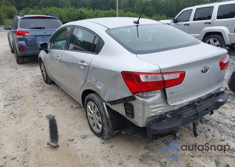 2016 Kia Rio Lx из США, поврежденный, VIN KNADM4A36G6564861